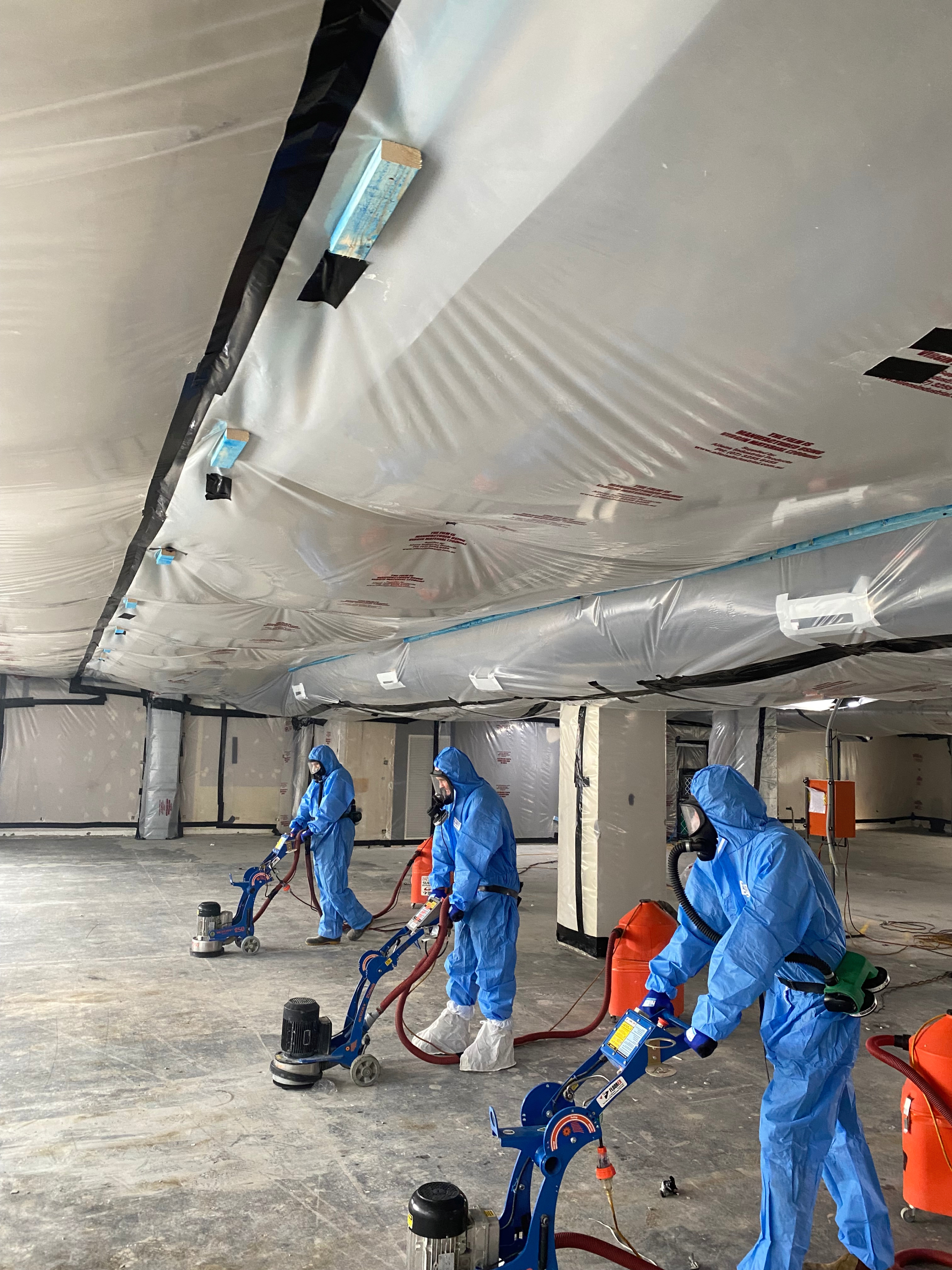 Irwin Services commercial asbestos removal and disposal at Brisbane site